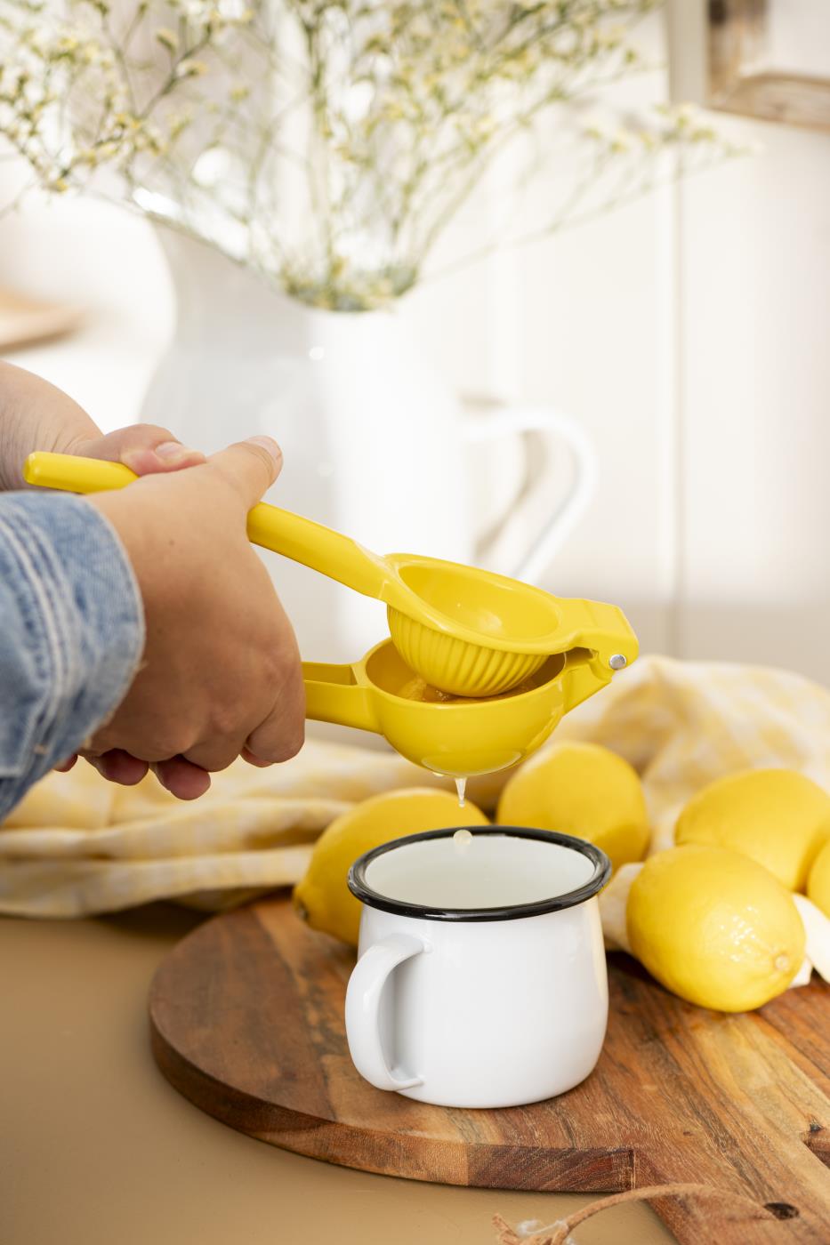 Presse-citron Jaune