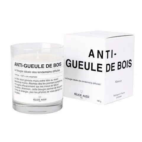 Bougie ANTI-GUEULE DE BOIS