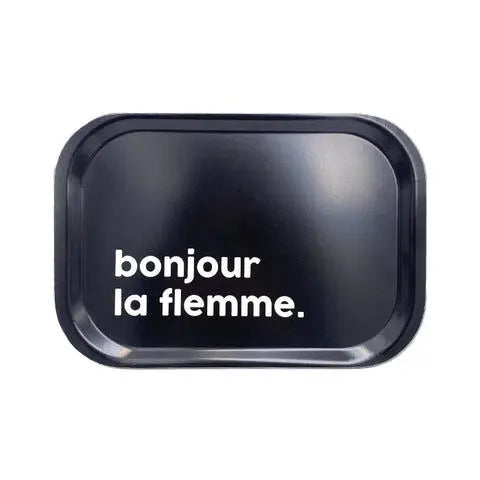 Plateau BONJOUR LA FLEMME