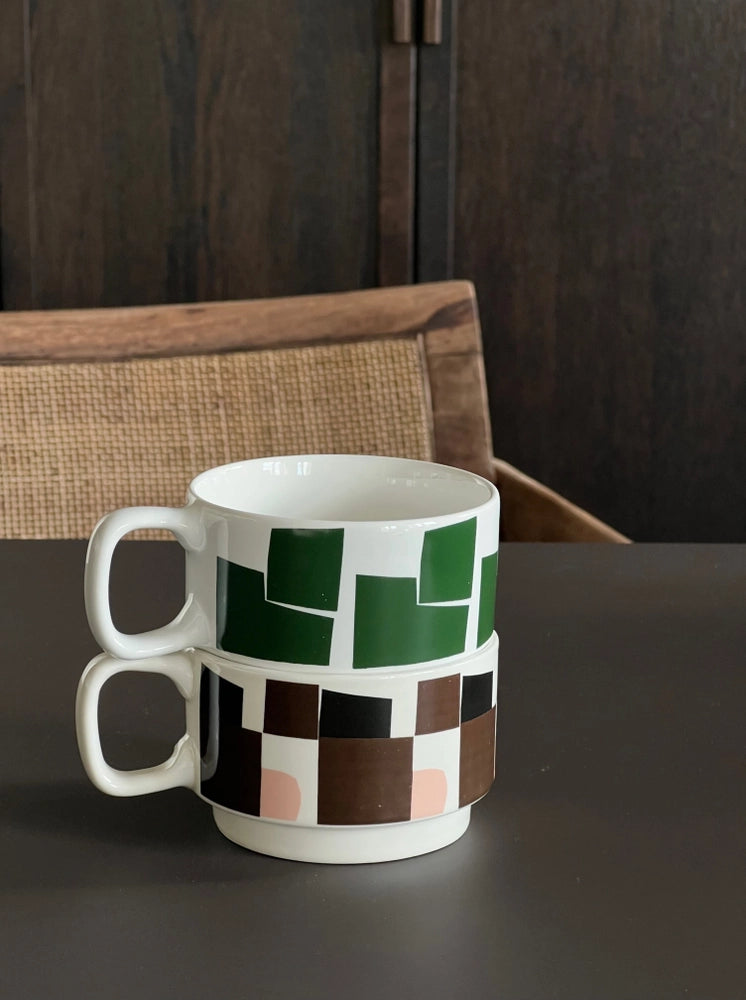 Tasse graphique VERT