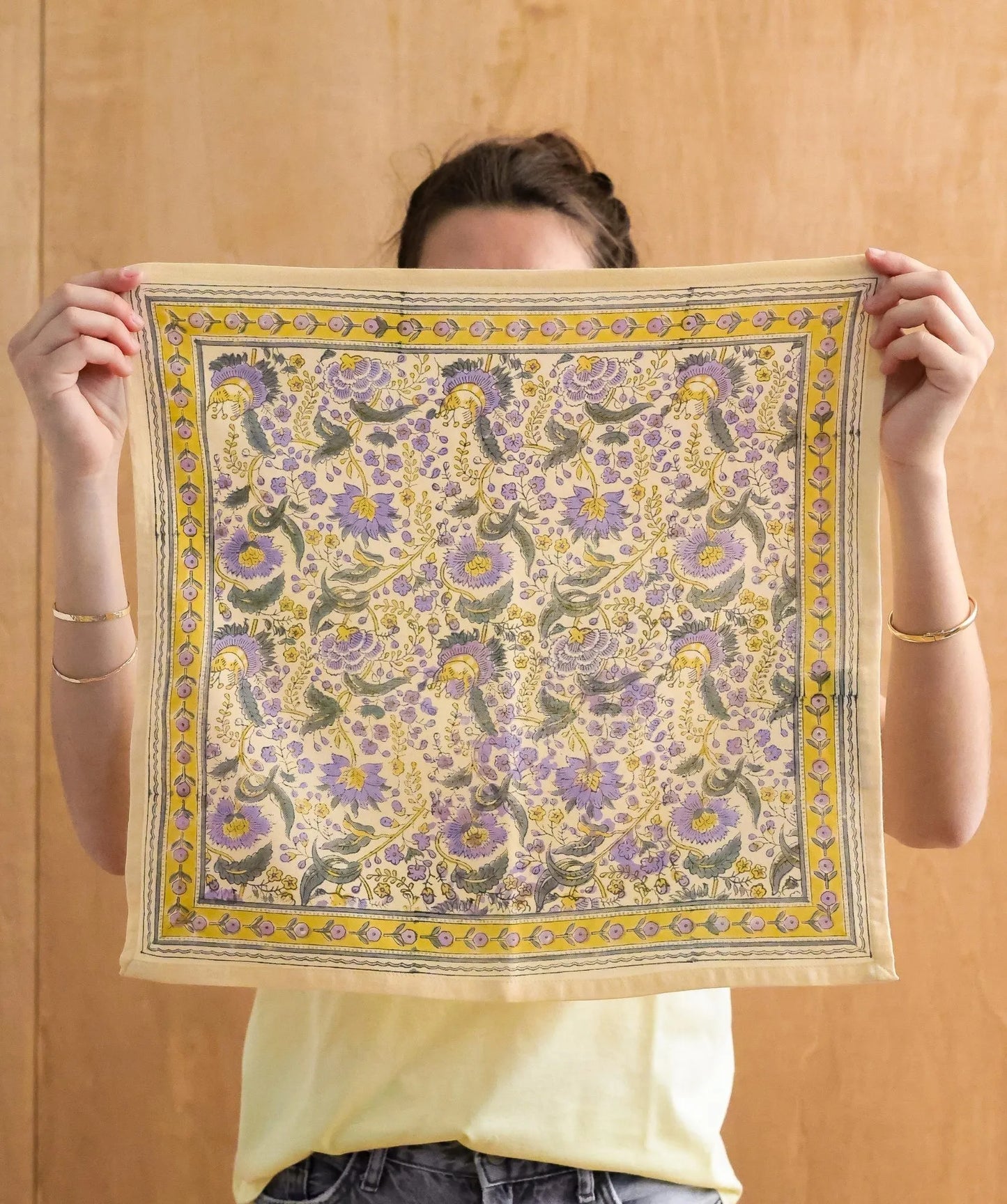 Foulard petit format - Haydee Sorbet Citron Vert