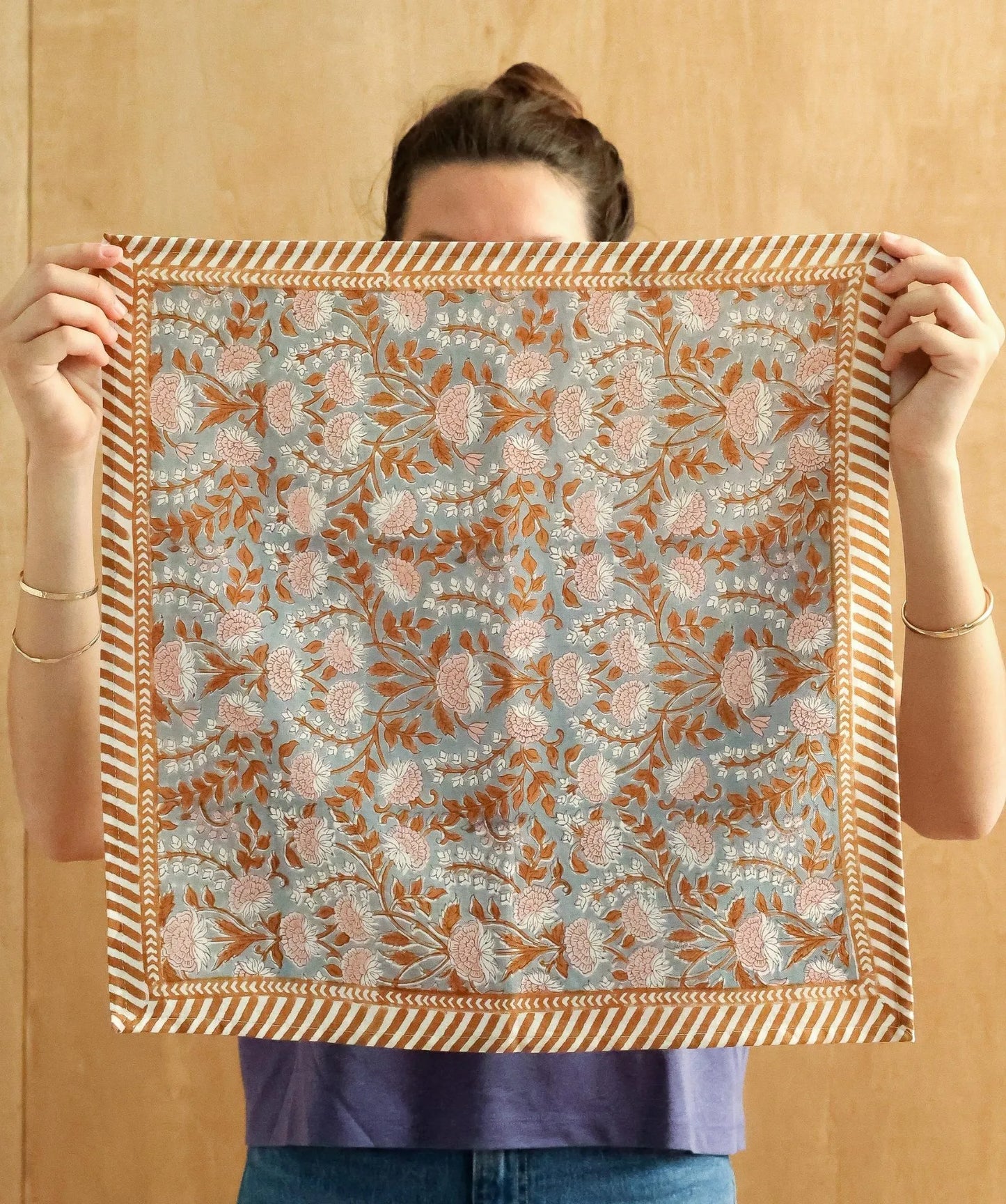 Foulard petit format Bellemme - Murray Ciel