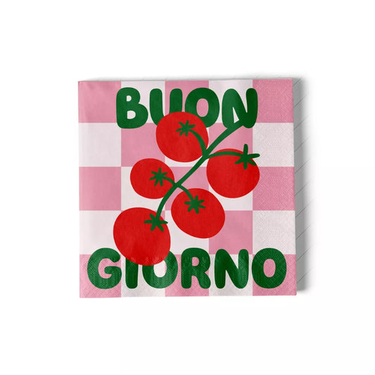 Serviettes papier Buon Giorno