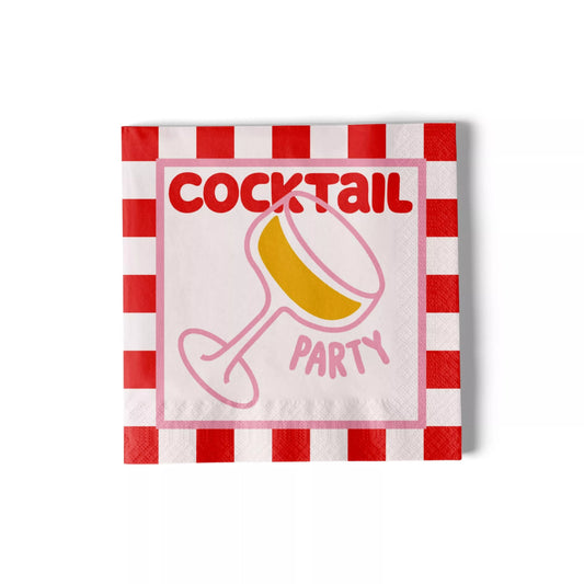 Serviettes papier Cocktail Party