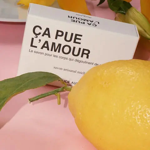 Savon "Ça pue l'amour"