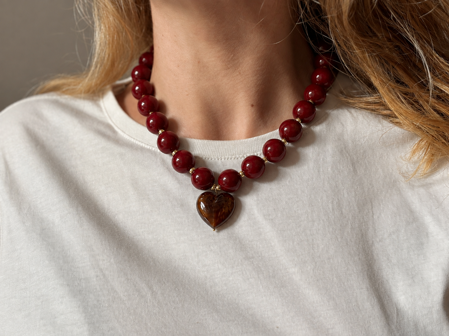 Collier Bordeaux
