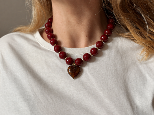 Collier Bordeaux