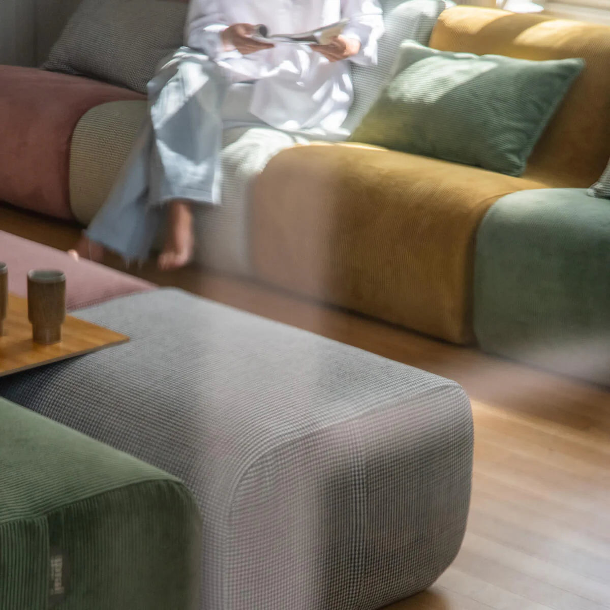 Pouf COCOTTE VERT
