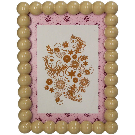 Cadre photo beige