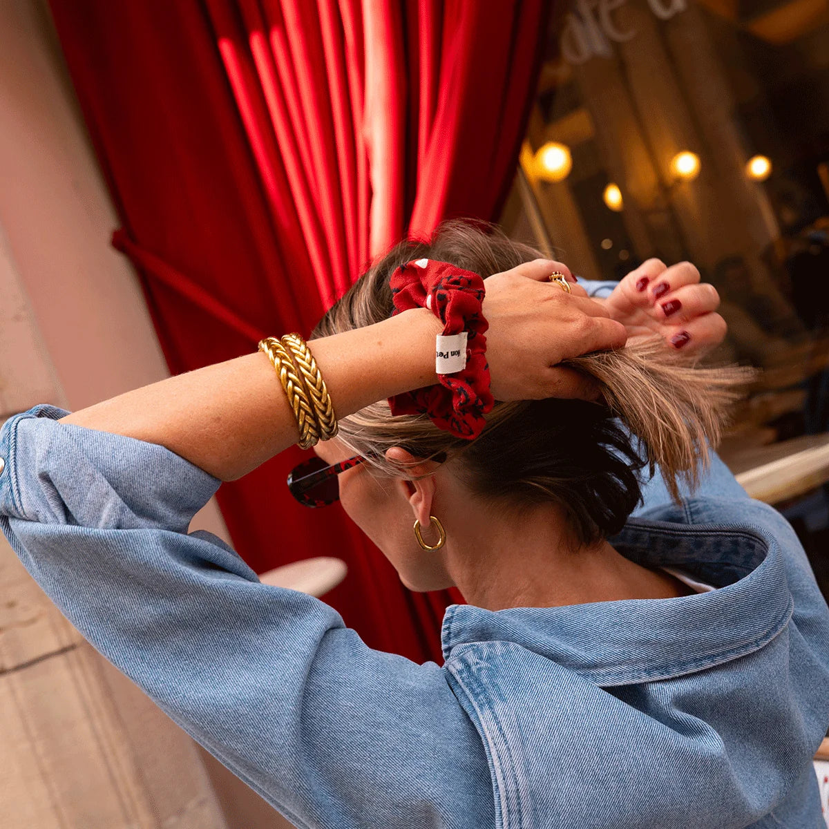Chouchou - Bandana Cherry
