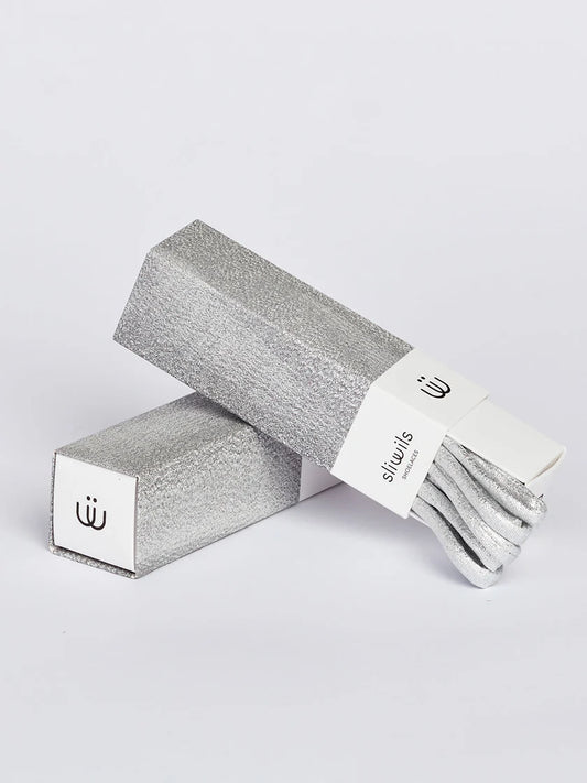 LACETS ARGENT