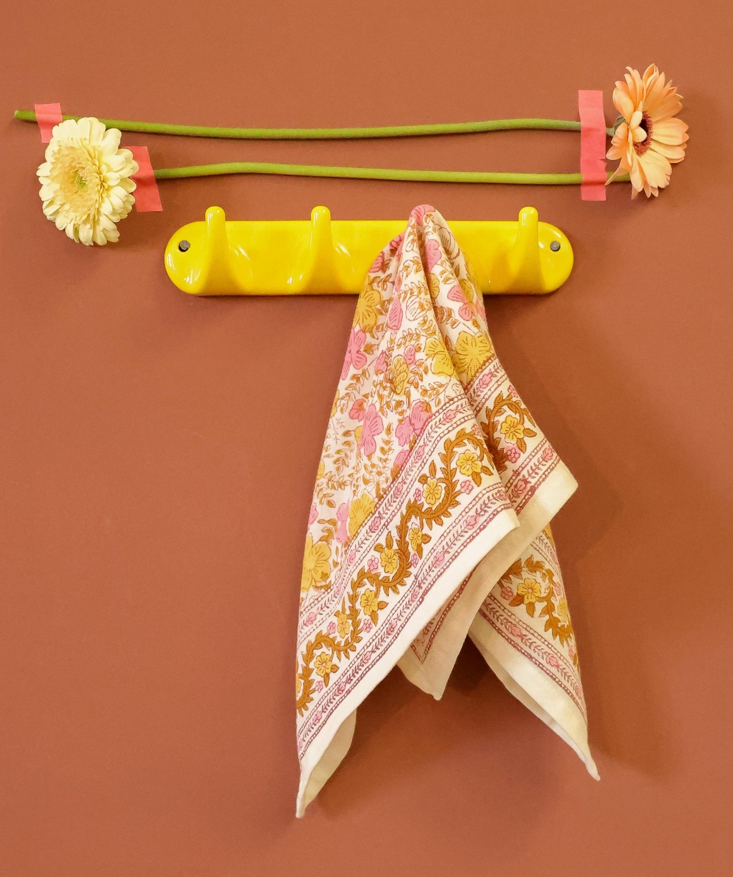 Foulard petit format Bellemme - Ellis Mimosa