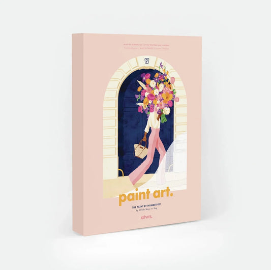 Kit de peinture au numéro - Parisian Door